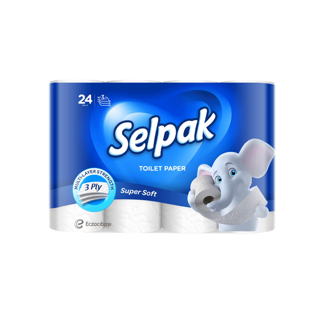 SELPAK TISSUE SUPERSOFT 3PLY BOUTIQUE